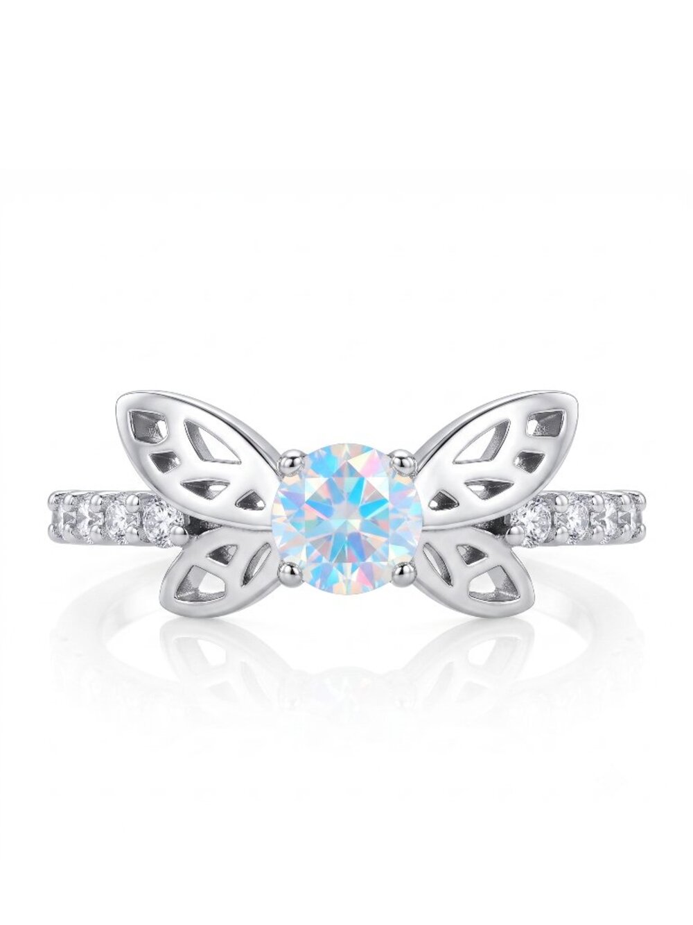 Butterfly Fairy Wing Ring, 925 Sterling Silver Charmed Aroma Size 6